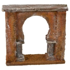 Arco d'ingresso cm 10,5x3,3x10 h per statue da 6 cm Mondo