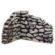 Corner stone effect resin wall 2