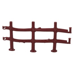 Steccato lineare componibili ad incastro cm 10x4,5 h