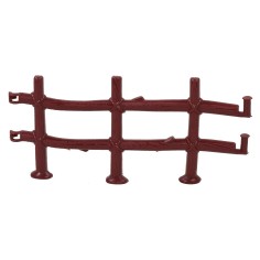 Steccato lineare componibili ad incastro cm 10x4,5 h Mondo