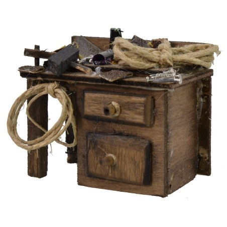 Banco de trabajo del zapatero cm 7x4,3x6 h Mundo Pesebres