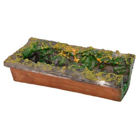 Ruscello in resina componibile cm 10x6x2,5 h Mondo Presepi