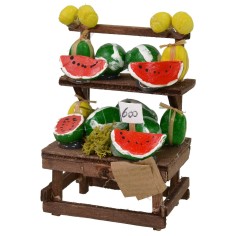 Banquete del frutero cm 5x4x8 h Mundo Pesebre
