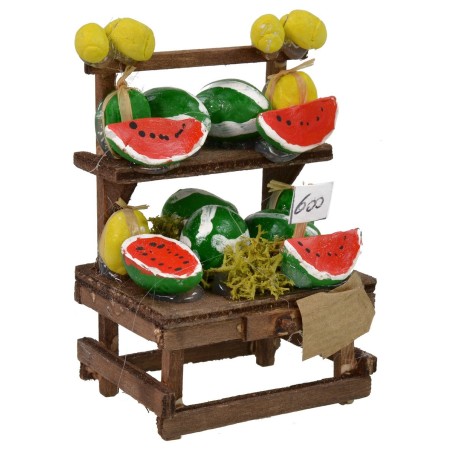Banquete del frutero cm 5x4x8 h Mundo Pesebre