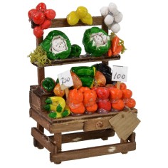 Banchetto dell'ortolano cm 5x3,5x8 h 2