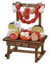 Banchetto del salumiere cm 5,5x4x8 h Mondo Presepi
