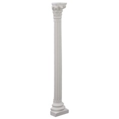 Semicolumna estriada con capitel de 24,3 cm de altura Mundo Pesebres