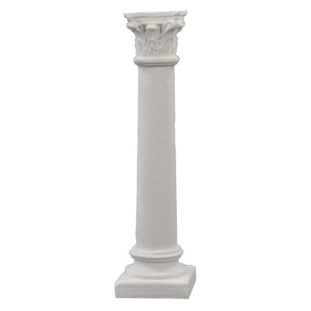 Colonna liscia con capitello corinzio cm 6,5 h Mondo Presepi