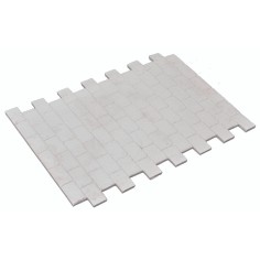 Modular plaster paving with interlocking tile effect cm 2