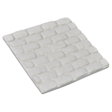 Large brick effect gypsum paving cm 18.5x20x1 h