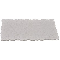 Pavimento de yeso efecto piedras mixtas cm 30x15x0,5 h