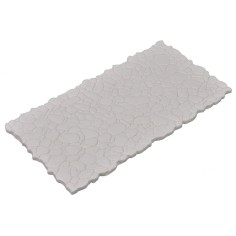 Plaster paving with mixed stone effect cm 30x15x0,5 h 2
