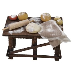 Workbench of a baker cm 8,5x5x6 h 2