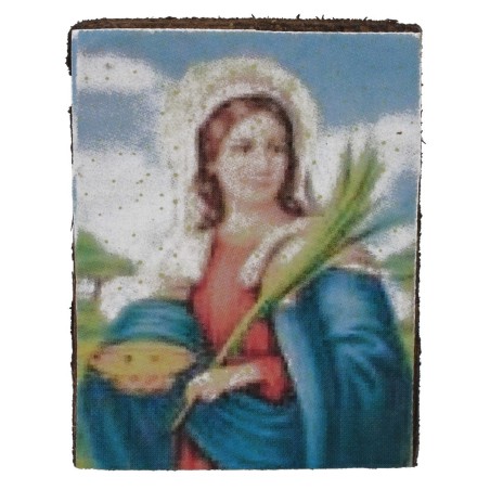 Cuadro con icono de 2,5x3,3 cm h Mundo Pesebres