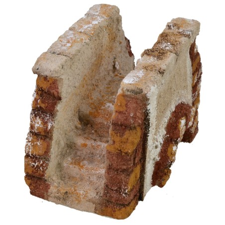 Ladder with bridge cm 15x9,5x9 h