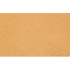Panel de corcho de 25x20x0,6 cm en forma de ladrillo