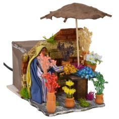 Florist in movement cm 10x15,5x14 h 2