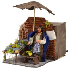 Fishmonger on the move cm 10x15,5x13 h