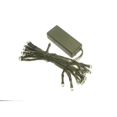 Collana 20 led a luce blu a batteria Mondo Presepi