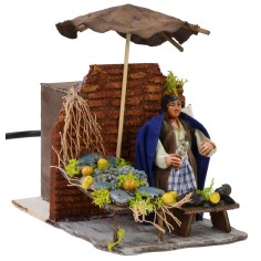 Fishmonger on the move cm 10x15,5x13 h 2