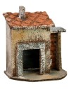 Casa individual con trastero para herramientas de 11x7x11 cm h