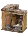 Bottega di un pizzaiolo cm 19,5x14x21 h Mondo Presepi