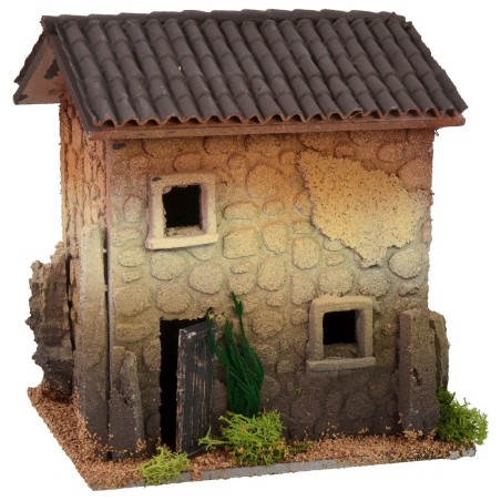 Casa effetto pietra cm 18x13x19,5h