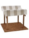 Tienda palestina de 15x15x13 cm de altura para estatuas de 8-10