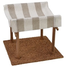 Tienda palestina de 15x15x13 cm de altura para estatuas de 8-10 2