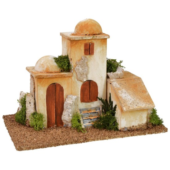 Minaret with stairs cm 20x12x14 h for statues 5-6 cm