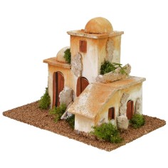 Minarete con escaleras cm 20x12x14 h para estatuas de 5-6 cm 2
