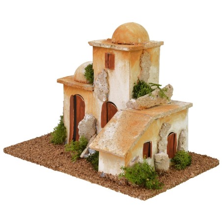 Minareto con scale cm 20x12x14 h per statue 5-6 cm