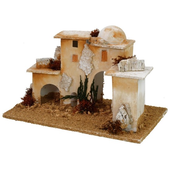Minareto con tre archi cm 20x12x11,5 h per statue 5-6 cm Mondo