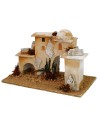 Minarete con tres arcos de 20x12x11,5 cm de altura para