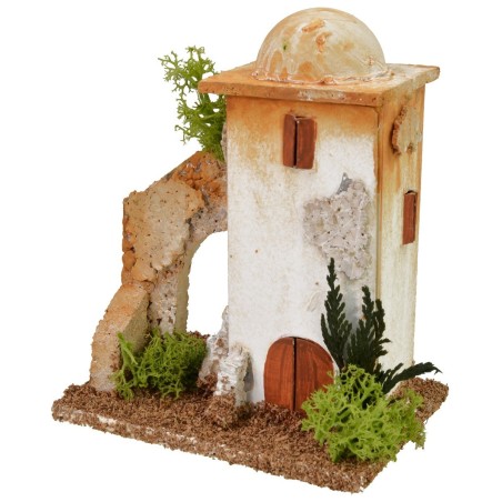 Pair of two floors with lateral arch cm 11x8x13 h for statues