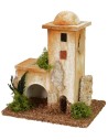 Coppia a due piani con arco laterale cm 11x8x13 h per statue