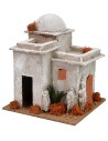 Palestinian minaret finished on all sides 16x16x18h cm