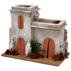 Minarete palestino con techos cuadrados de 20x12x16,5 cm Mundo