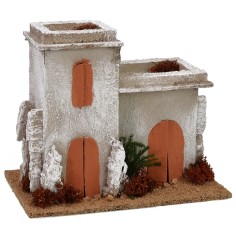 Minareto palestinese con tetti quadrati cm 20x12x16,5h 2