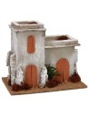 Palestinian minaret with square roofs 20x12x16.5h cm