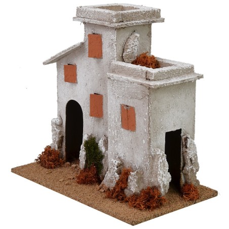 Casa palestinese cm 20x12x19,5 h per statue 8 cm