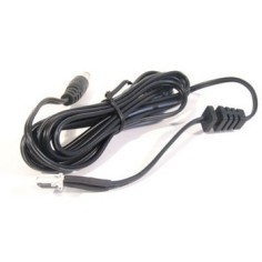 Green led ø5 with plug and cable