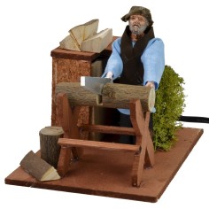 Taglialegna in movimento serie 12 cm