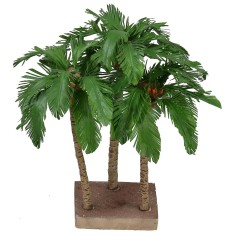 Tre palme con base cm 24-22-21 h Mondo Presepi 2