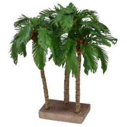 Three palms with base cm 24-22-21 h