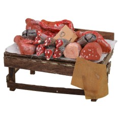 Banco del macellaio cm 9x6,5x6,5 h 2