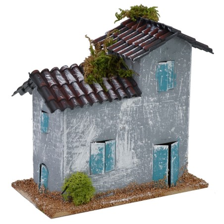 Casa del siglo XVIII de 13x7x13 cm Mondo Presepi