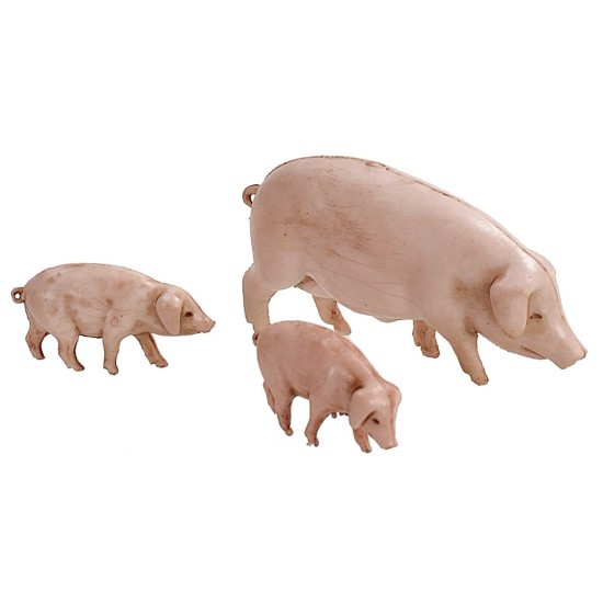 Set of 12 Landi Moranduzzo farmyard animals for 10 cm statues