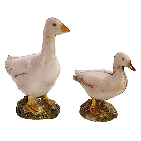 Juego de 12 animales de corral Landi Moranduzzo para estatuas