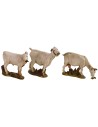 Set 2 capre e vitello serie 10 cm Landi Moranduzzo